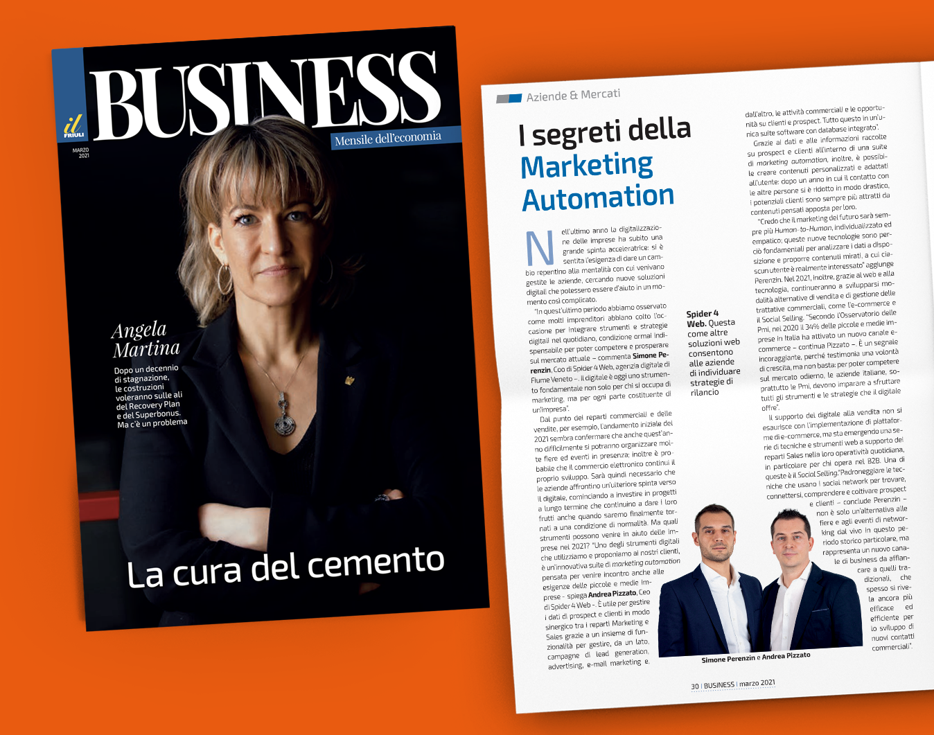 Nuove soluzioni digitali per le imprese su Il Friuli Business di marzo
