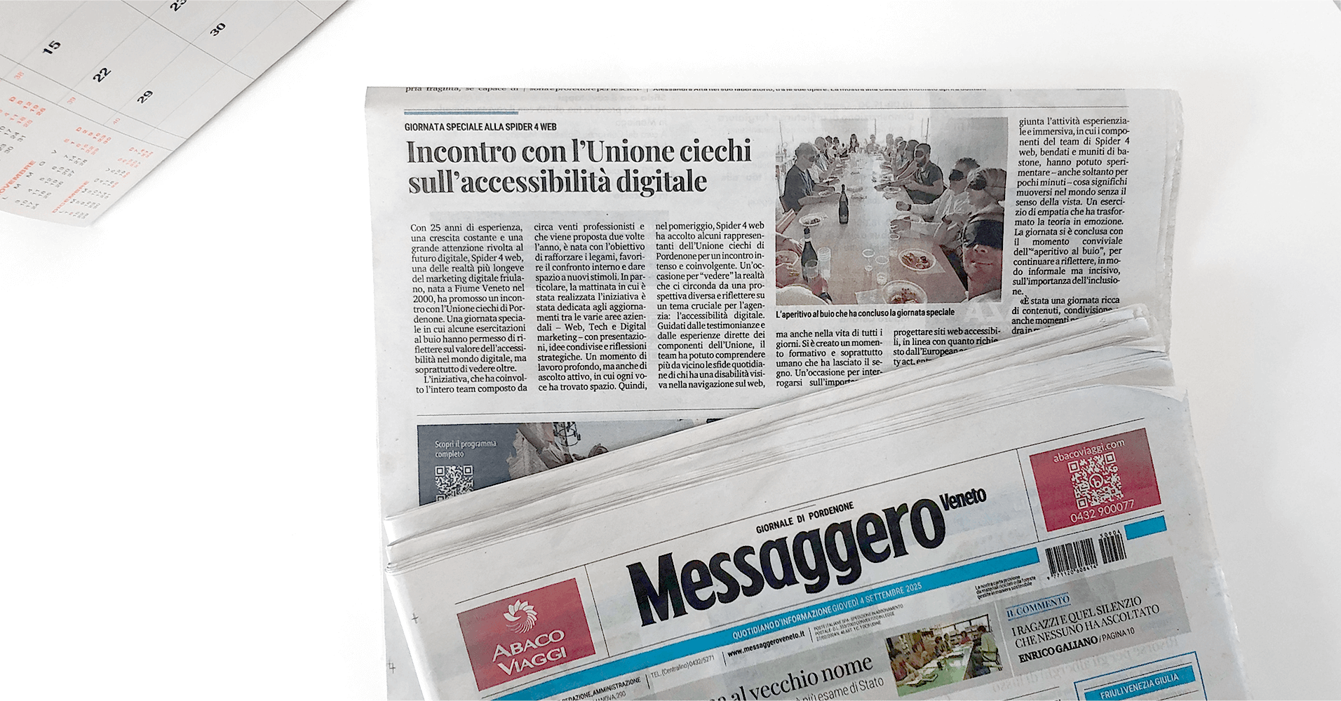 Team Day al buio: una giornata dedicata allaccessibilità