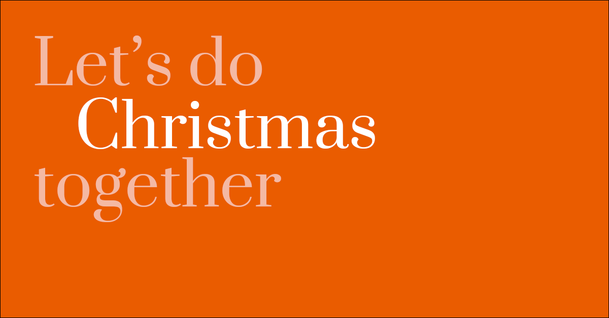 Let's Do Christmas Together! Spider 4 Web